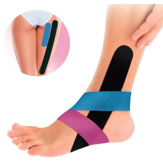 HARO Bandes kinsiologiques 'Jambes & pieds', assorti