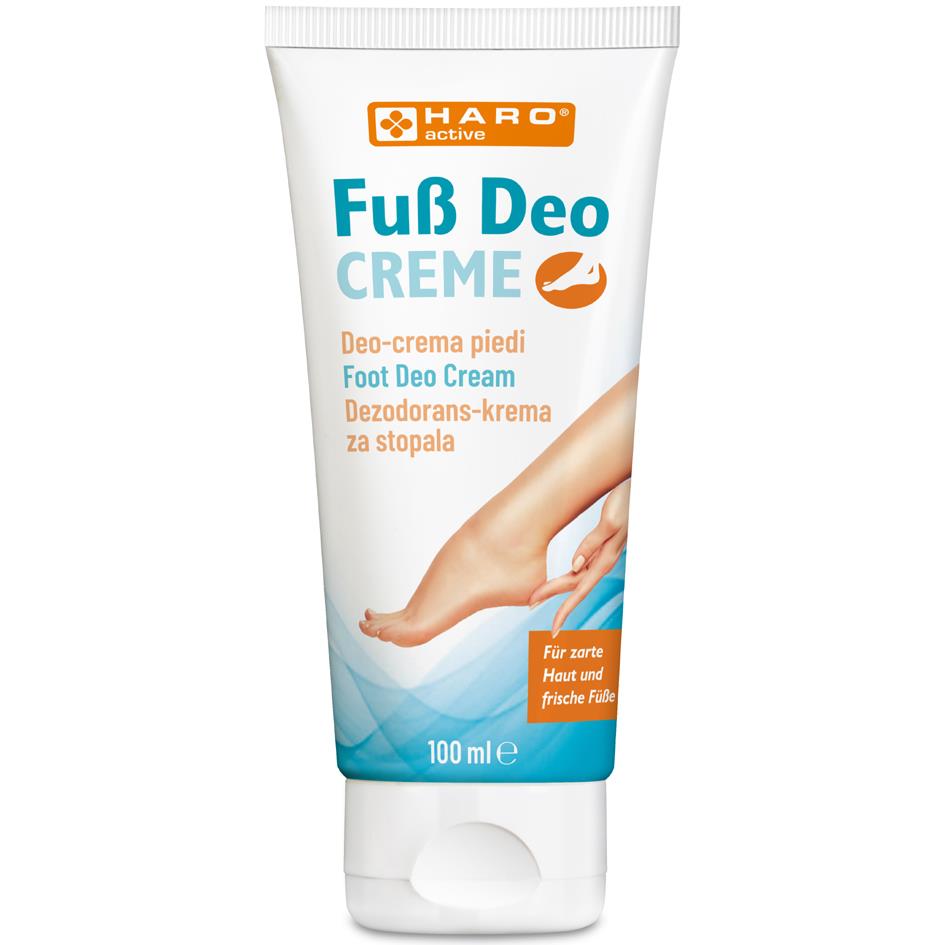 HARO Cr�me d�odorant pour les pieds, tube de 100 ml
