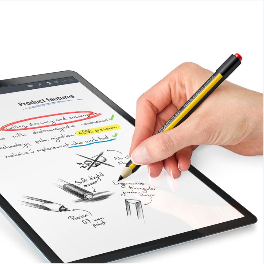 STAEDTLER Stylet-crayon Noris digital jumbo, technologie EMR