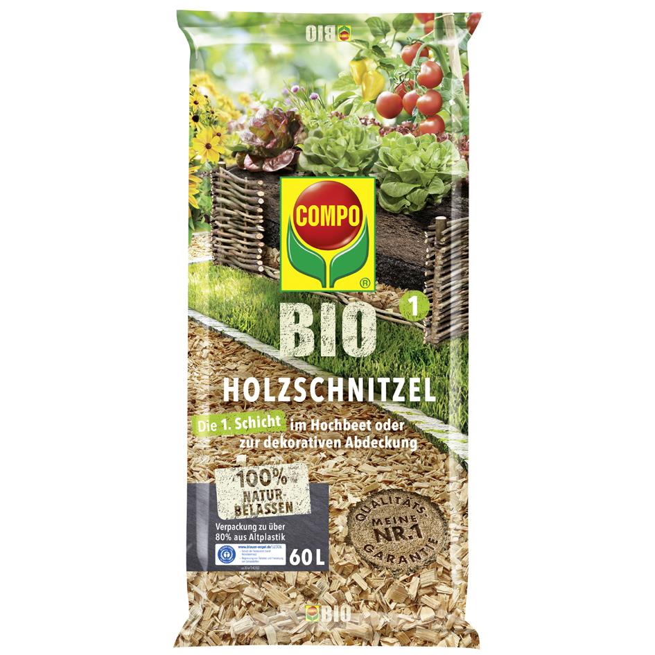 COMPO BIO Copeaux de bois, 60 litres