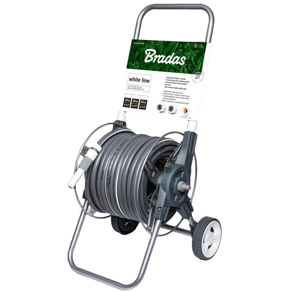 Bradas Dvidoir de tuyau WHITE SILVER PLUS, kit, 1/2', 30 m