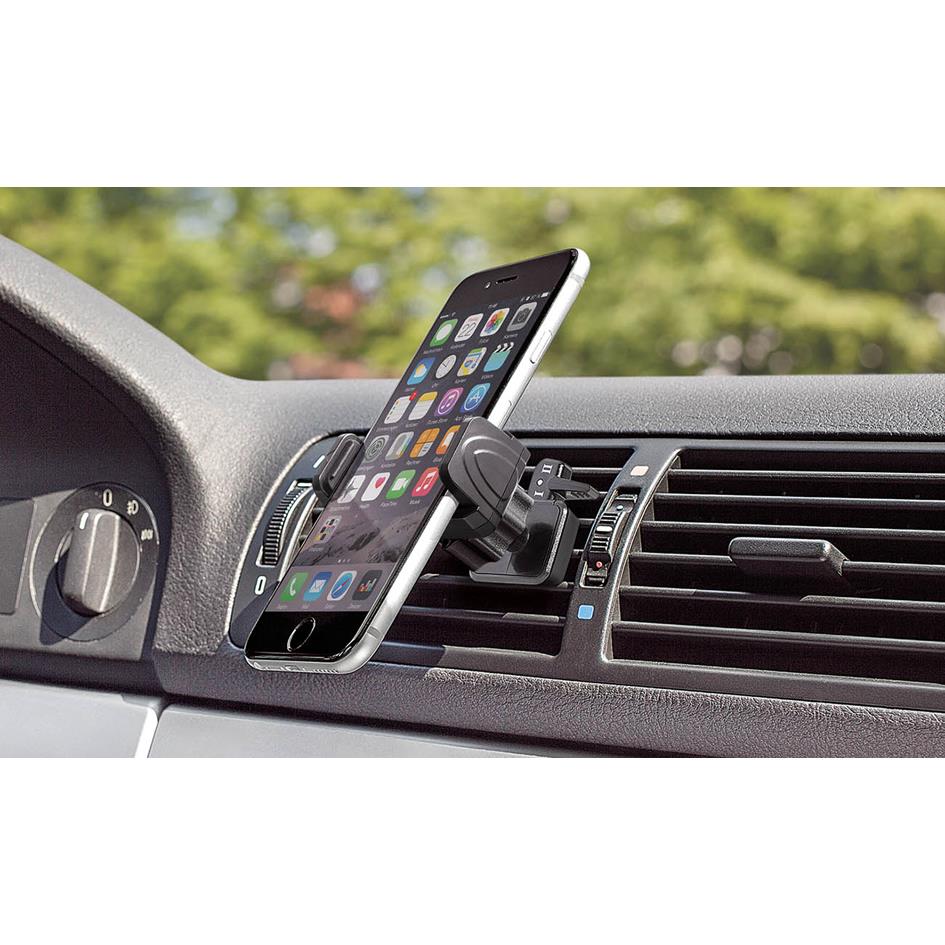 WEDO Support de smartphone pour voiture 'Clip-it plus', noir