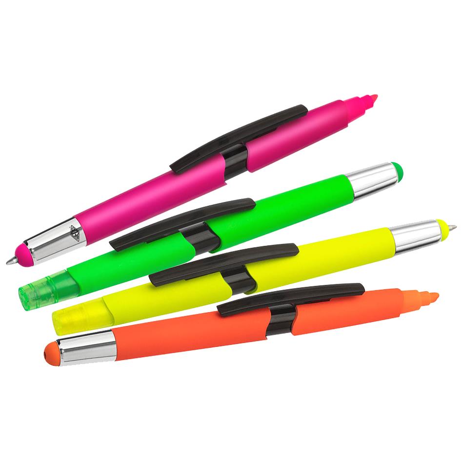 WEDO Stylet 3-en-1 NEON, prsentoir de 24
