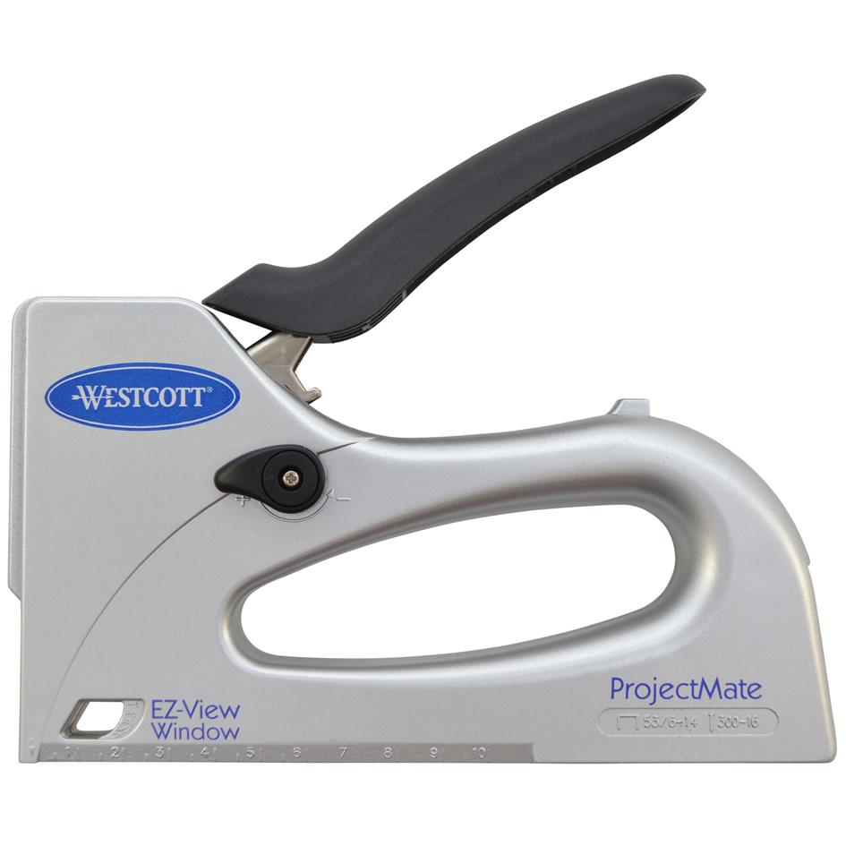 WESTCOTT Agrafeuse manuelle ProjectMate, argent/noir