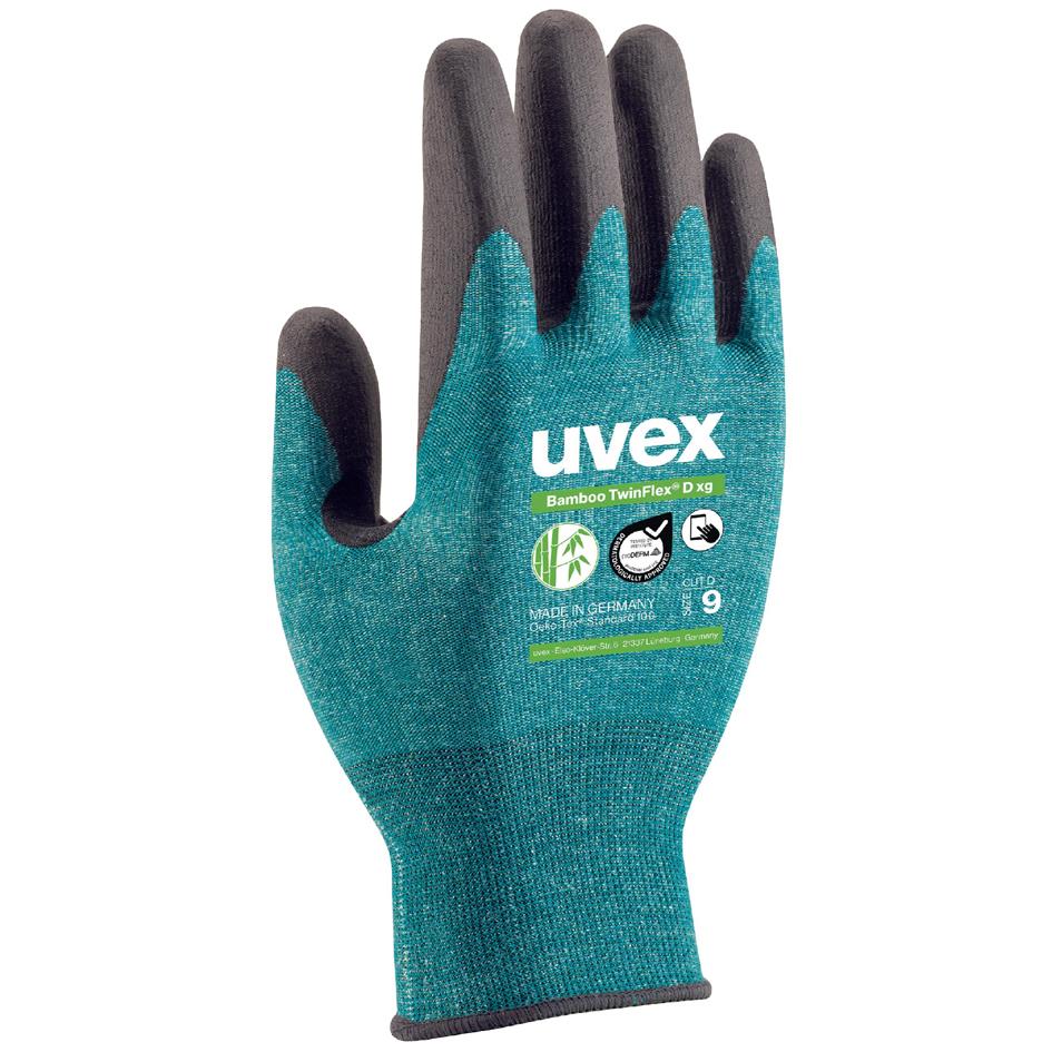 uvex Gants de protection Bamboo TwinFlex D xg, taille 11