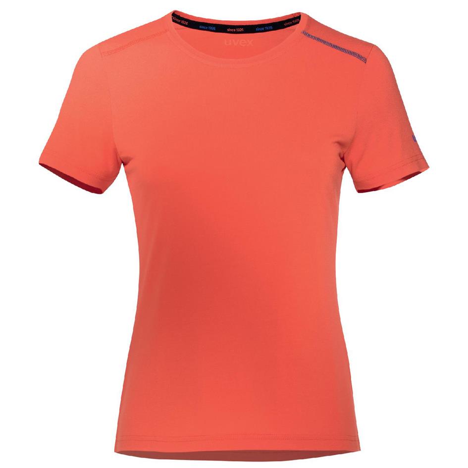 uvex T-shirt pour femmes suXXeed, L, piment