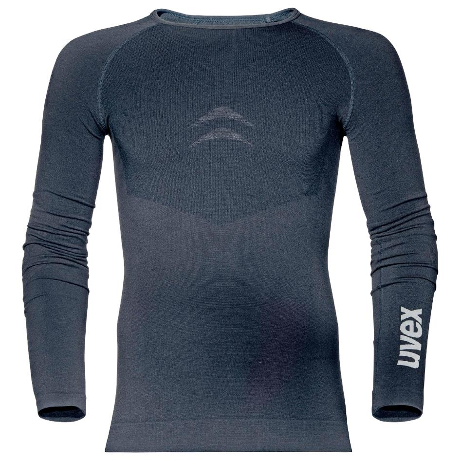 uvex T-shirt  manches longues pour hommes, S, noir