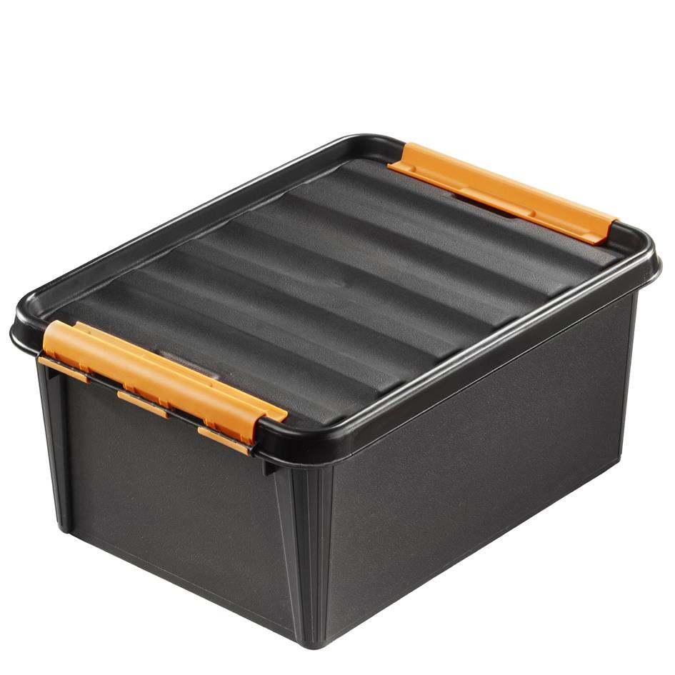 SmartStore Bote de rangement PRO 15, 14 litres, noir
