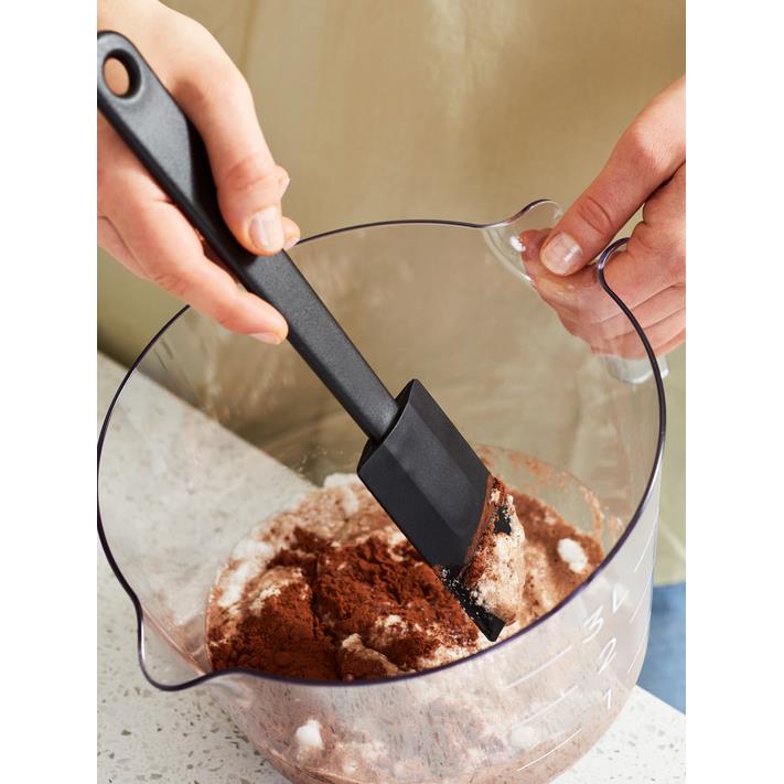 Gastro Max Spatule  ptisserie en silicone, (L)55 mm, noir
