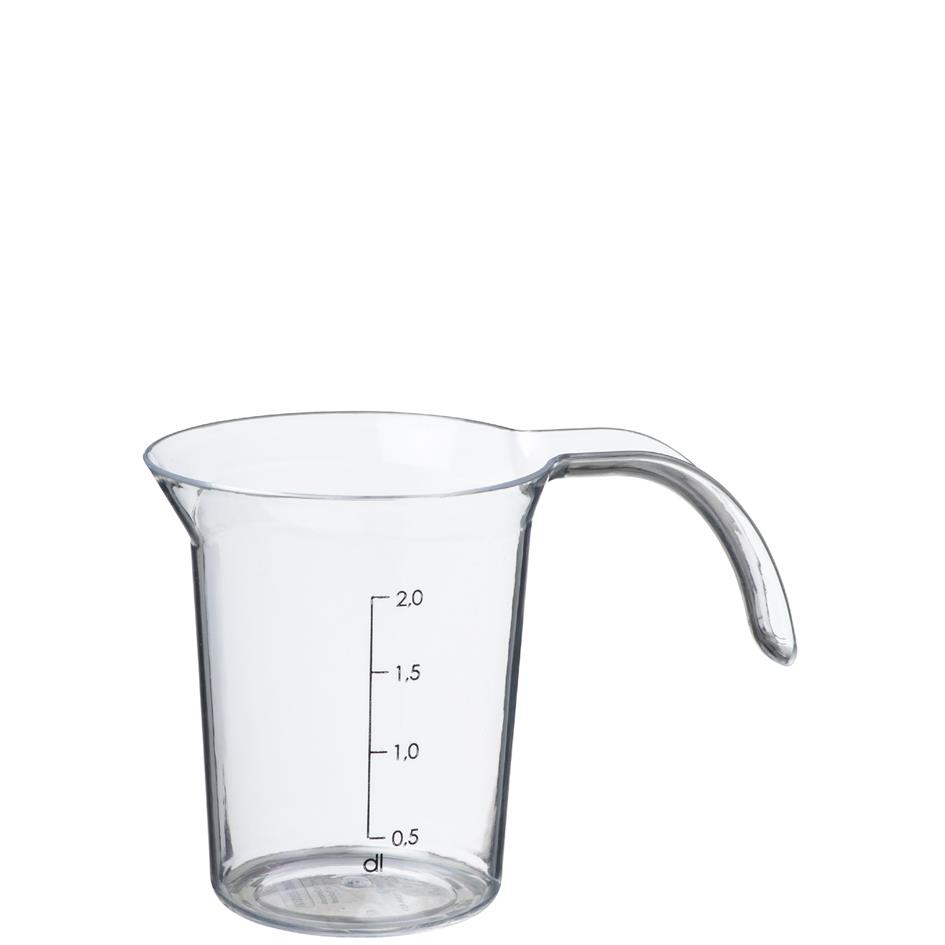 plast team Pichet mesureur 'Palermo', 0,5 litre, transparent