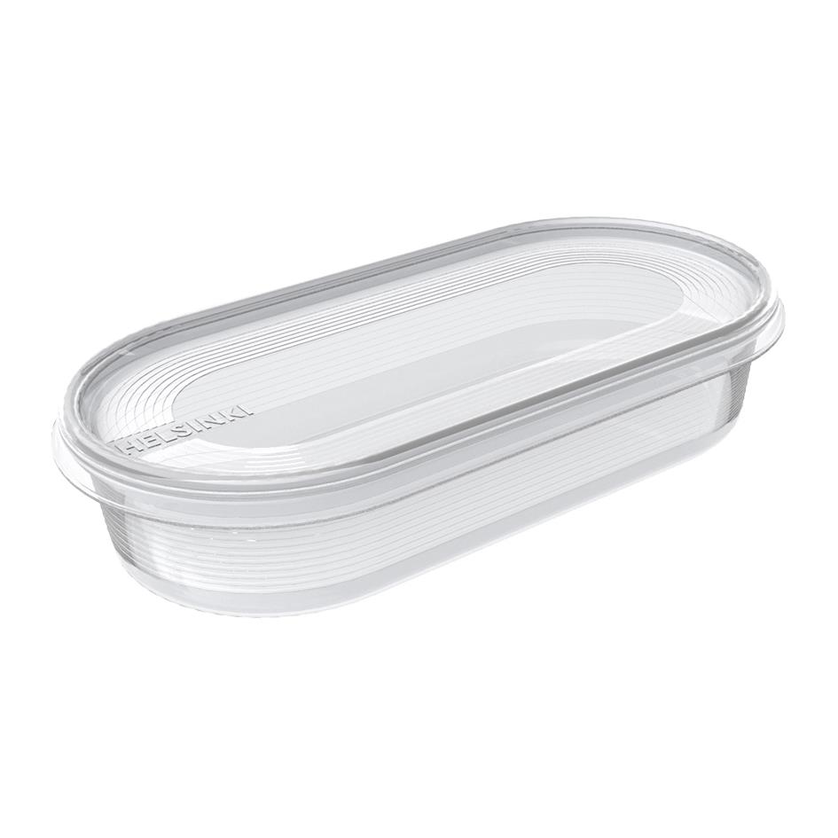 Plast team Bote de conglation Helsinki, 0,4 litre, ovale