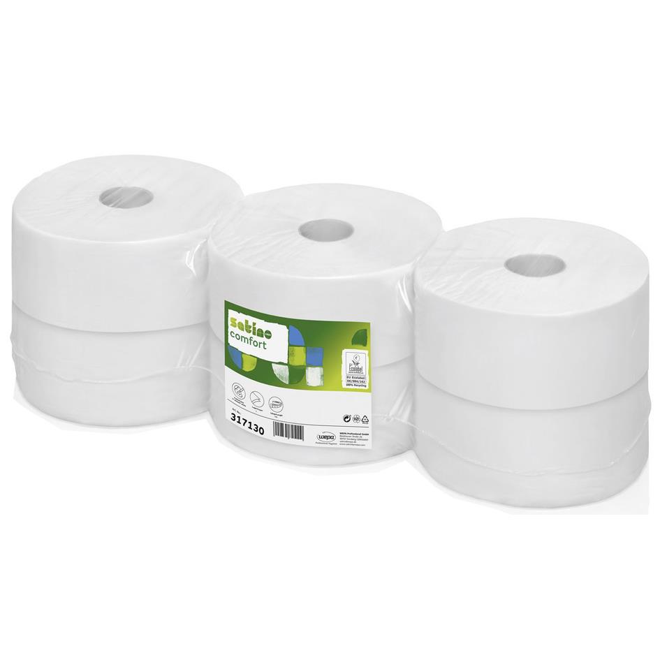 satino by wepa Papier toilette en grands rouleaux, 320 m