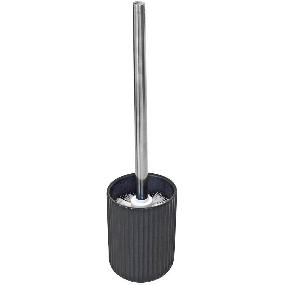 Peggy Perfect Kit toilettes, bac rond, cramique, noir