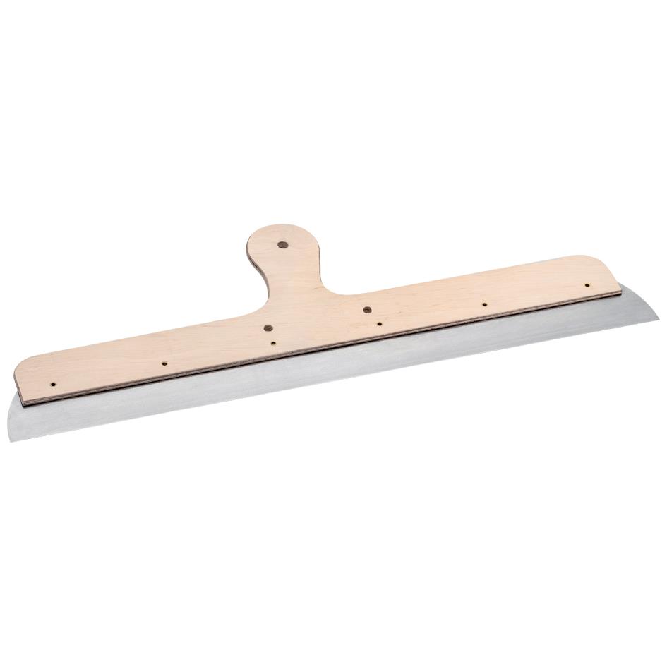WESTEX Spatule pour faade en acier, poigne en bois, 600 mm