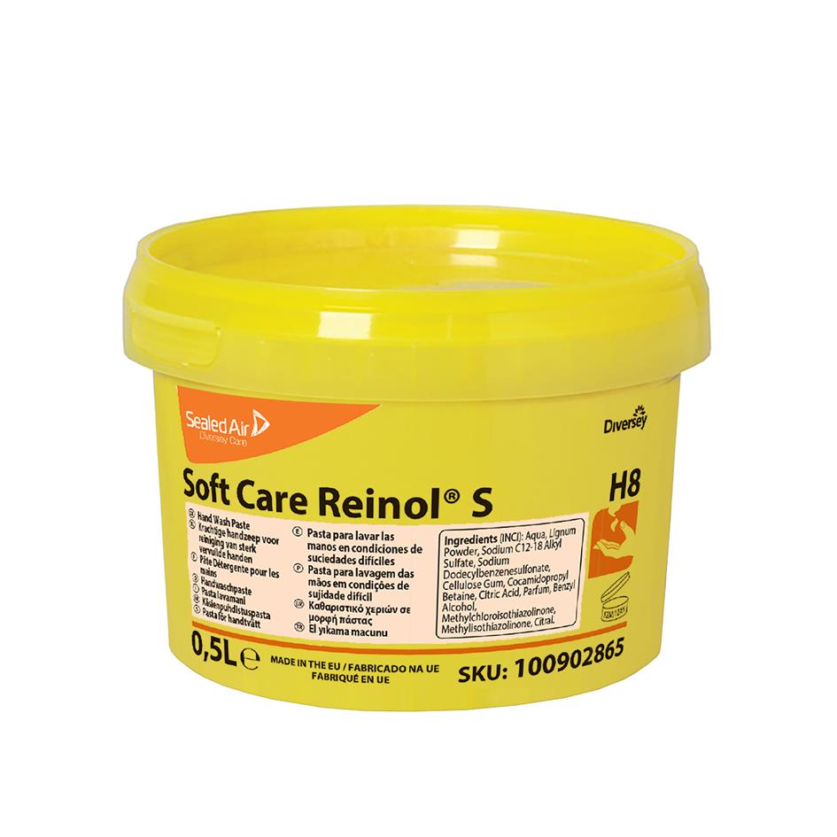 Soft Care REINOL Pte lavante pour mains S, pot de 500 ml