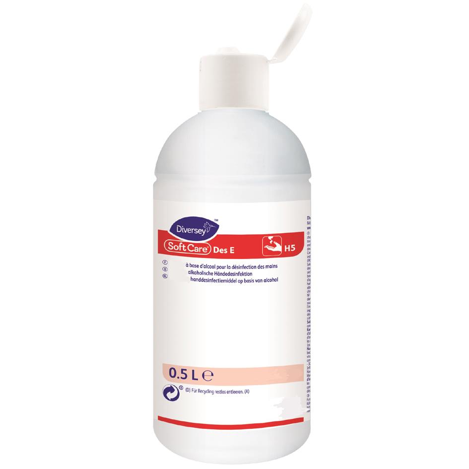 Soft Care Dsinfection des mains Des E H5, flacon, 1 litre