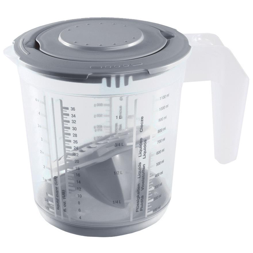 keeeper Set broc gradu 'matteo', PP, nordic-grey/