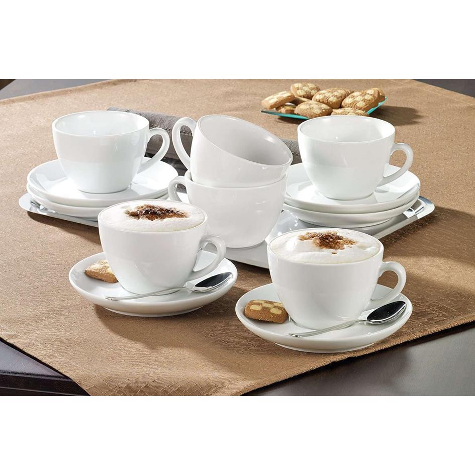 Esmeyer Tasse  caf 'Bistro', set de 6, blanc