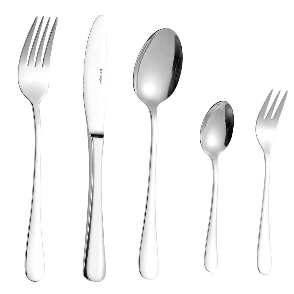 Esmeyer 30 pices de couvert 'Sylvia', acier inox chrom