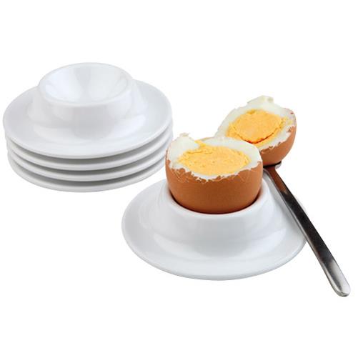 APS Coquetier, en mlamine, blanc, set de 4