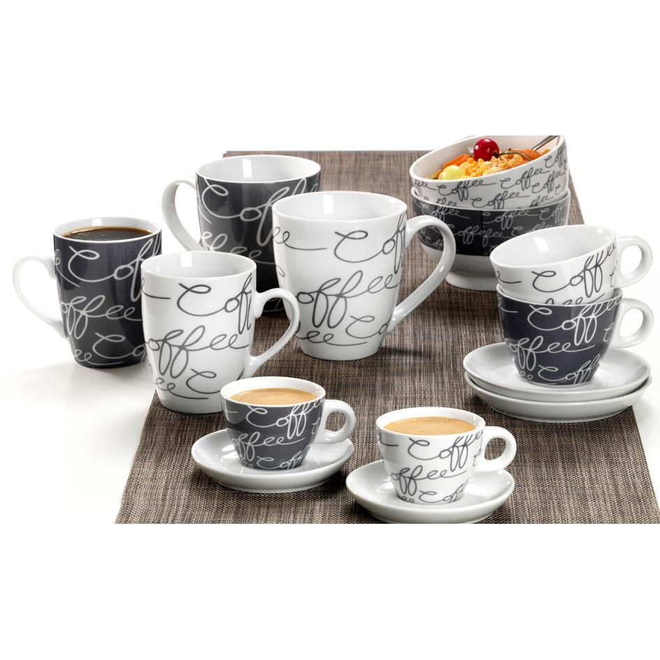 Ritzenhoff & Breker Tasse  caf 'CORNELLO GREY', 0,33 l