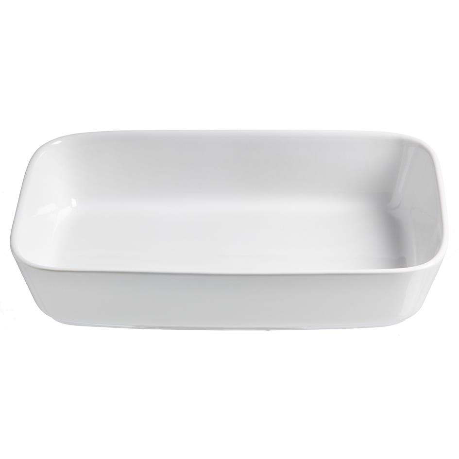 Ritzenhoff & Breker Plat 'XXL', cramique, 3 L, blanc