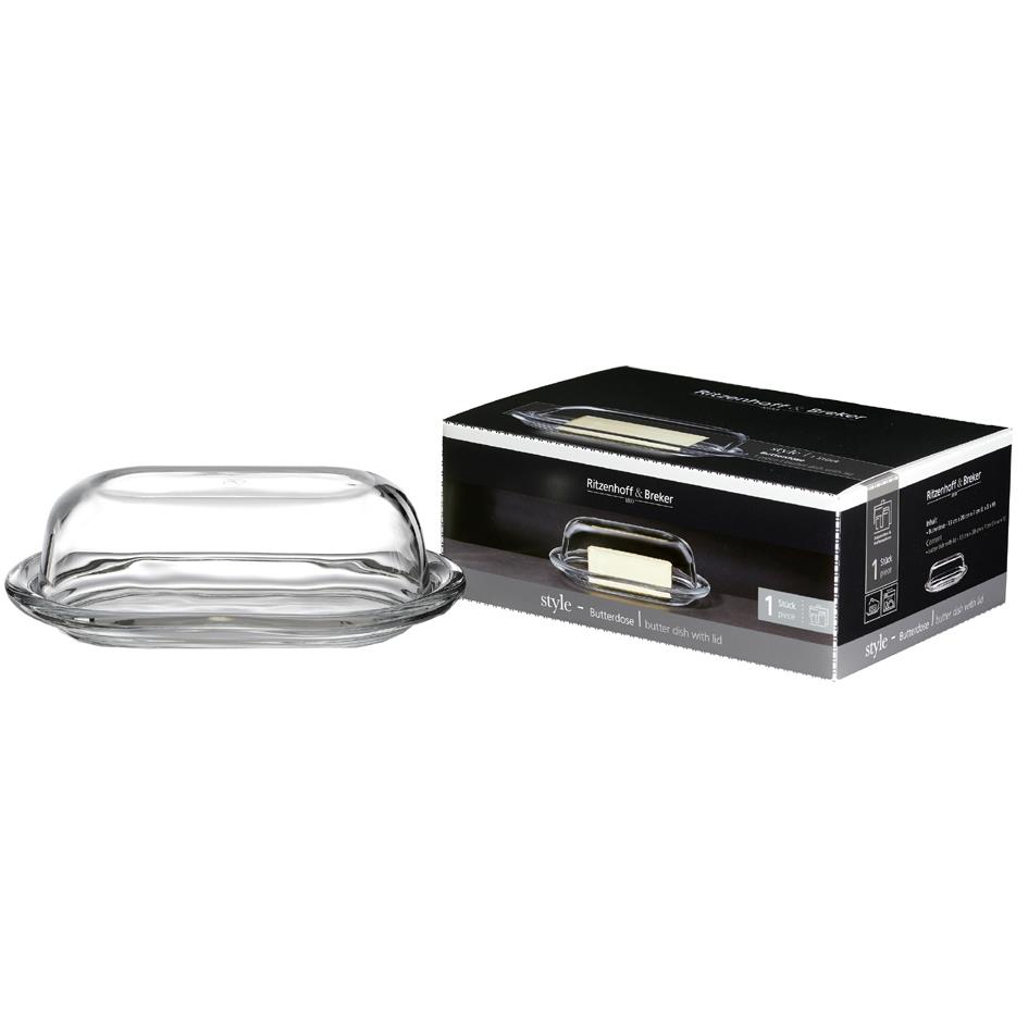 Ritzenhoff & Breker Beurrier 'STYLE', en verre
