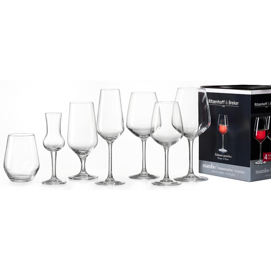 Ritzenhoff & Breker Verre  bourgogne 'MAMBO', 0,5 l