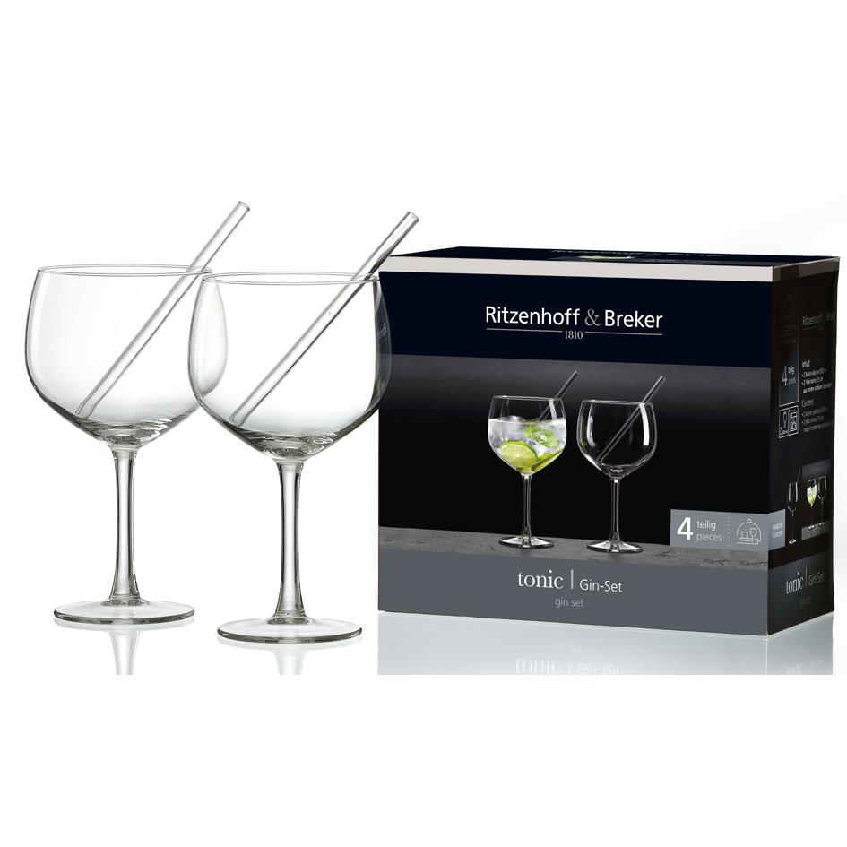 Ritzenhoff & Breker Kit gin 'TONIC', 4 pices