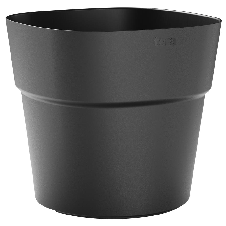 tera Pot de fleurs 'Andromeda', diamtre: 580 mm, ash