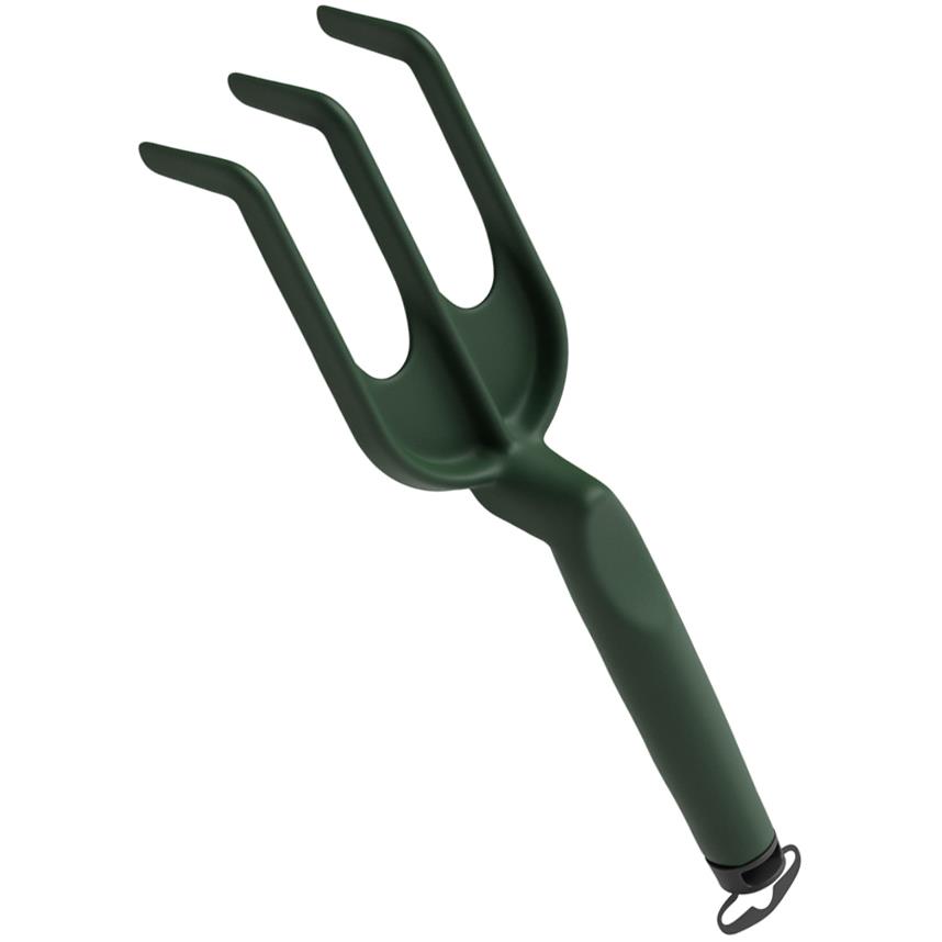 tera R�teau de jardin/fleurs 'Gaia 03', fog grey