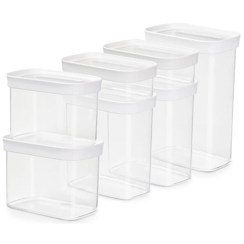 emsa Bote de conservation OPTIMA, set de 7, transparent-