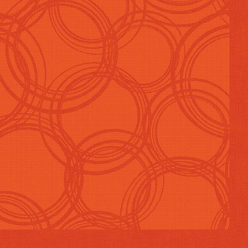 PAPSTAR Serviette 'ROYAL Collection Bubbles', nectarine