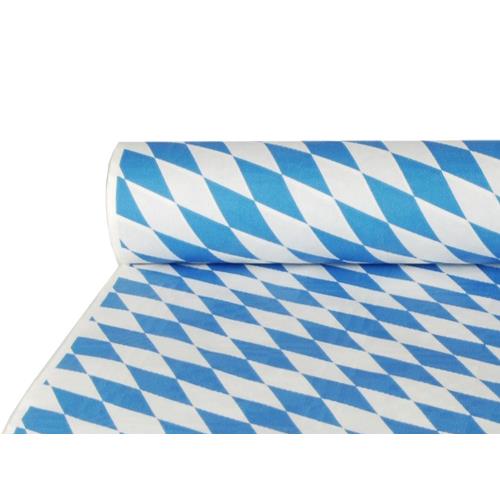 PAPSTAR Nappe damasse, (l) 1,0 x (L)50 m, 'bleu bavarois'