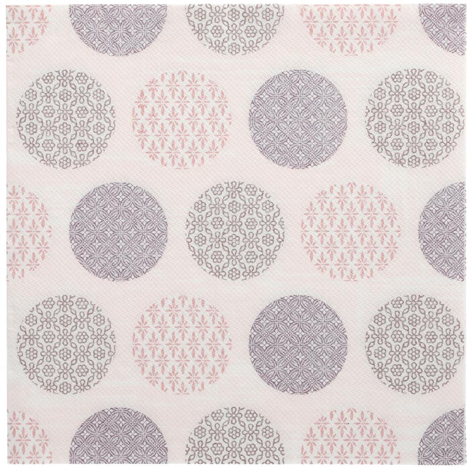 PAPSTAR Serviette  motif 'ROYAL Collection Rococo', vert