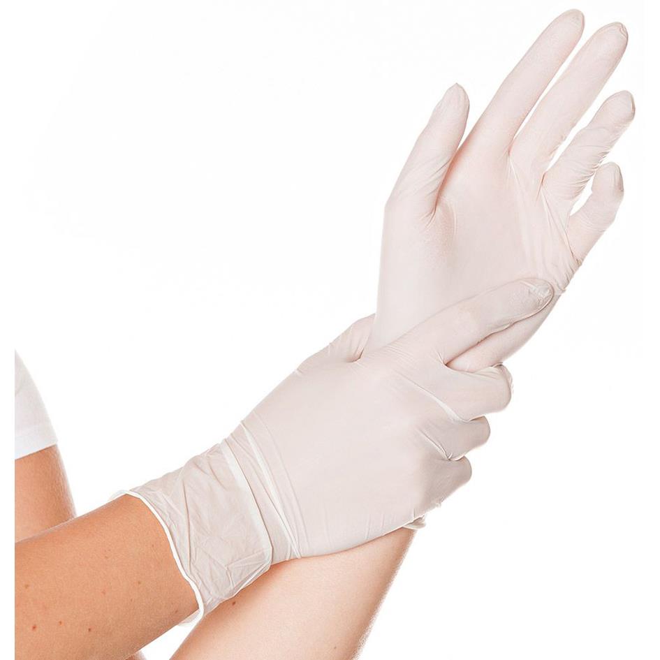 HYGOSTAR Gant en nitrile 'SAFE PREMIUM', XL, blanc