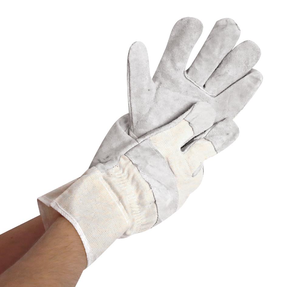 HYGOSTAR Gants de travail 'WORK', XXL, cuir crote
