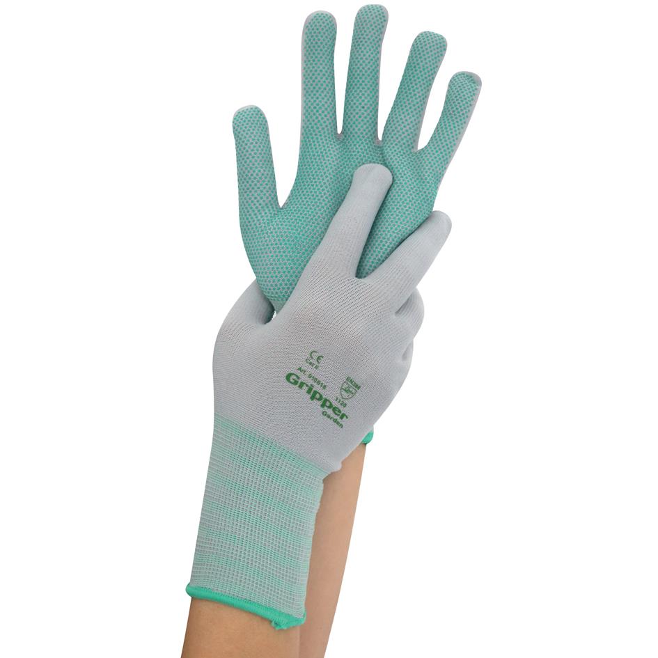 HYGOSTAR Gants de travail 'GRIPPER', vert, XL