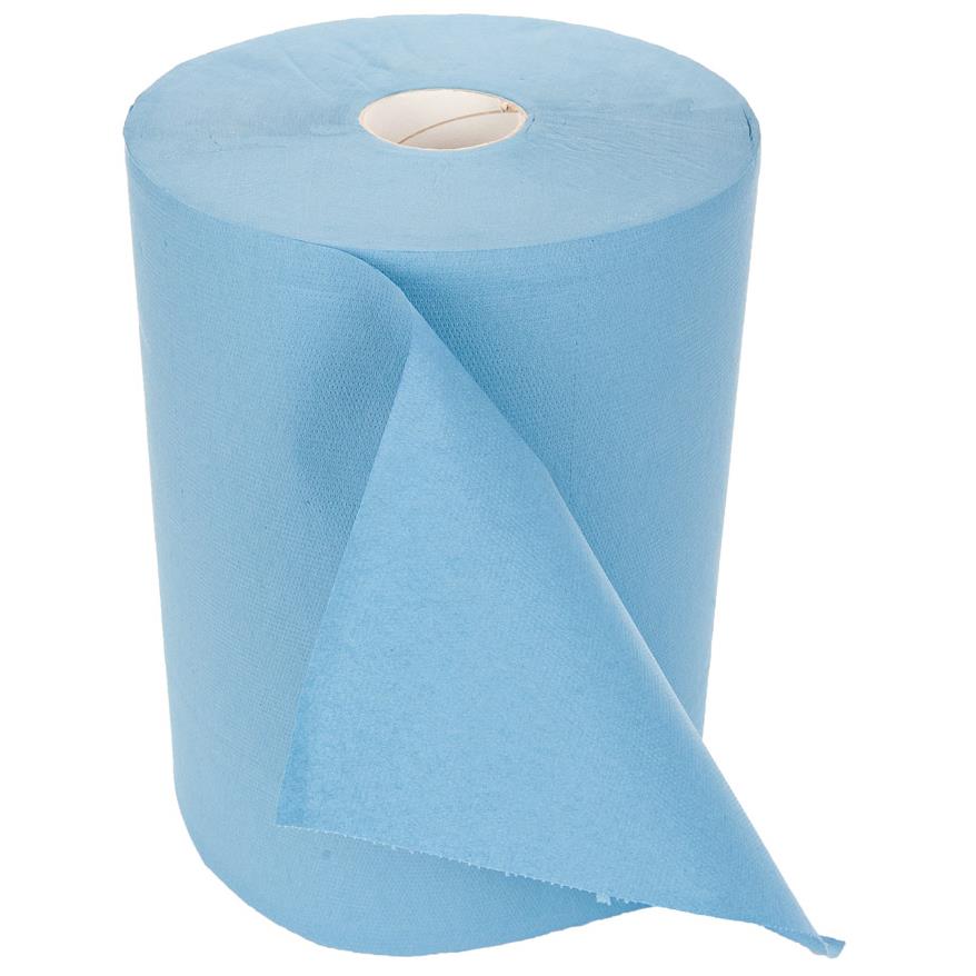 HYGOCLEAN Rouleau papier nettoyant, 2 couches, 350 m, bleu