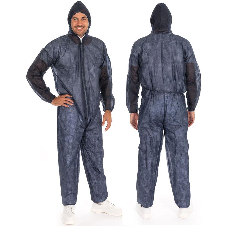 HYGOSTAR Combinaison en PP ECO HYGOBASE, XXL, bleu