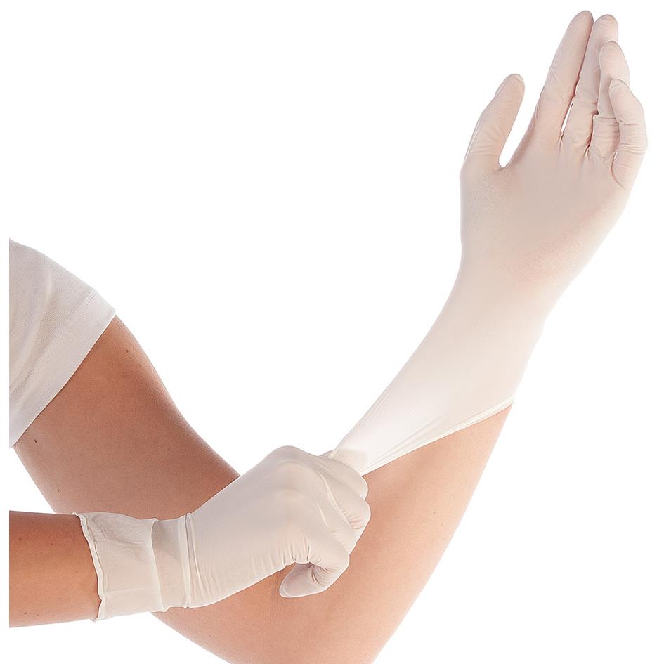 HYGOSTAR Gant synthtique ELASTIC, XL, sans poudre, blanc