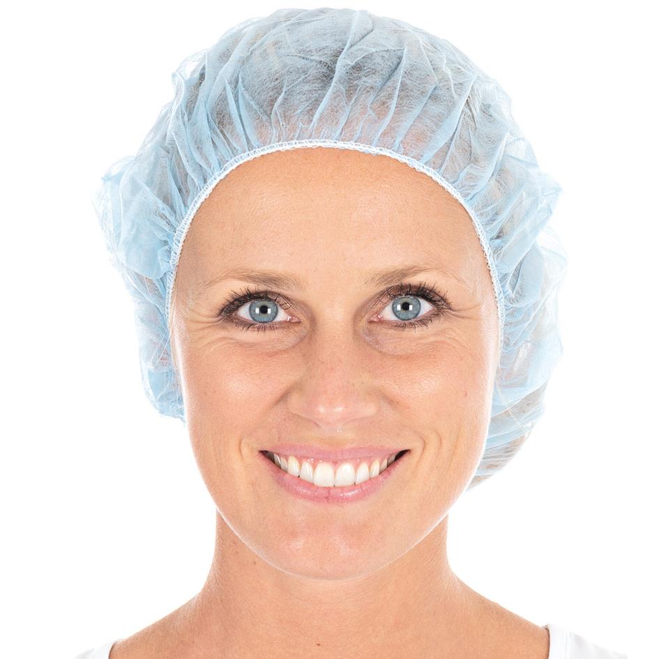HYGOSTAR Charlotte de protection BETTINA, PP non-tiss, bleu