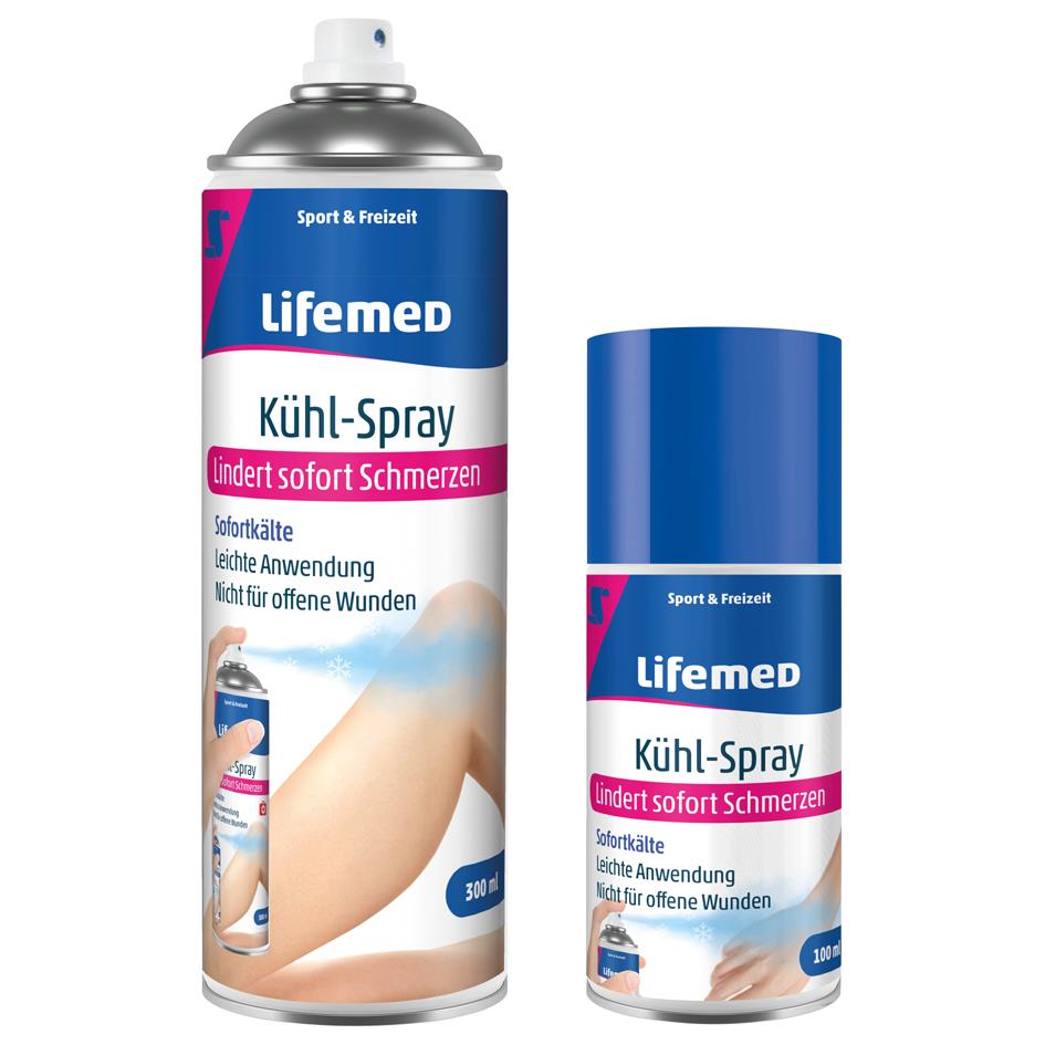 Lifemed Spray refroidissant, 100 ml, bombe arosol