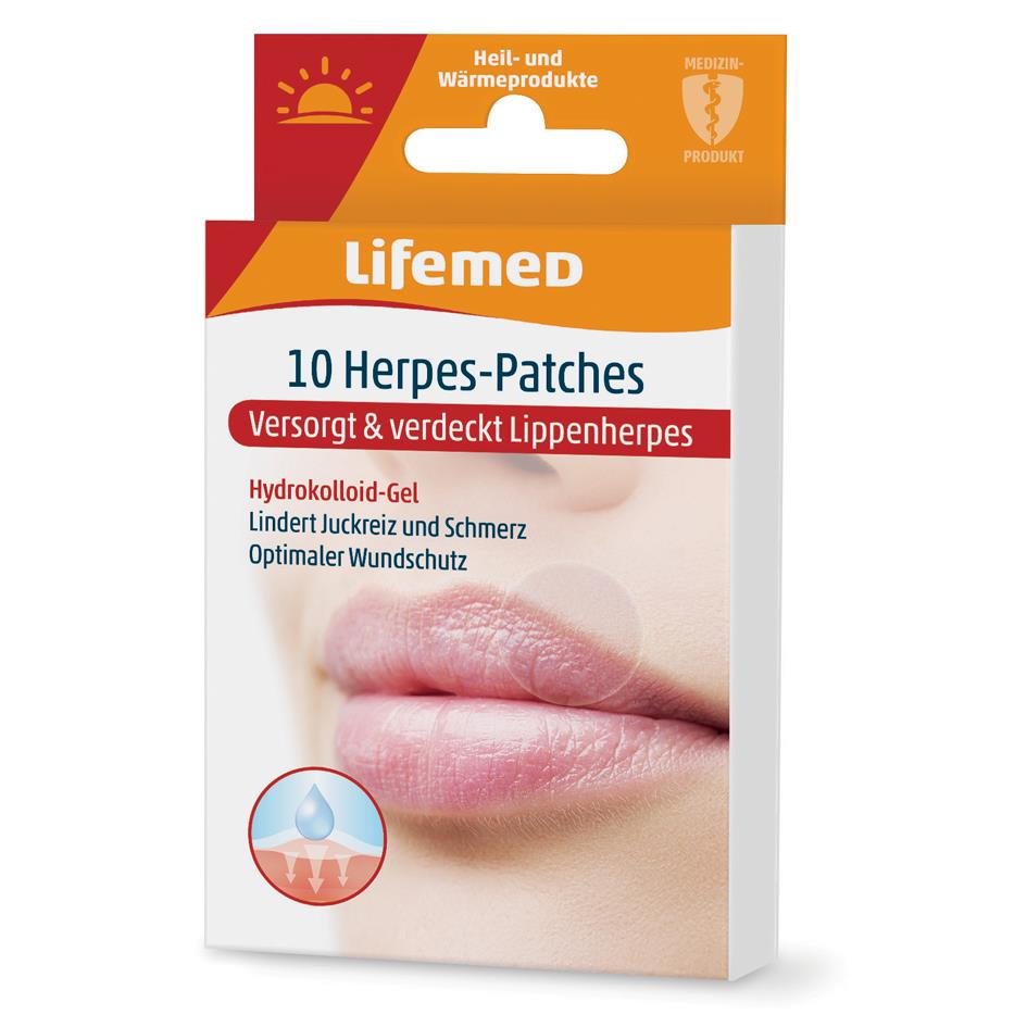 Lifemed Patch contre les boutons de fivre, transparent