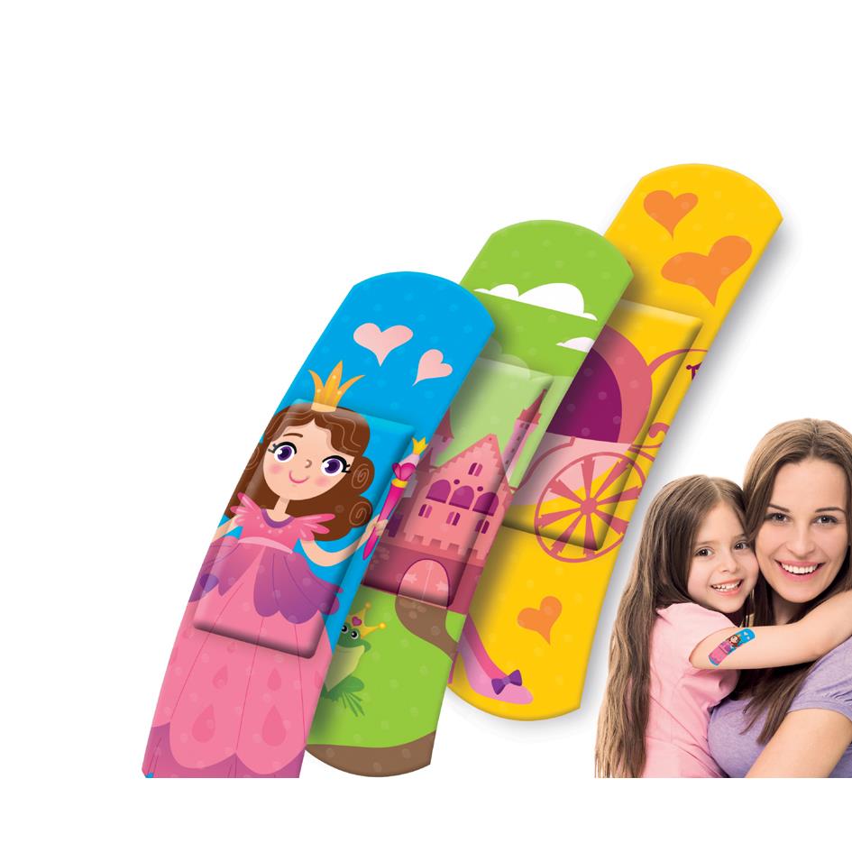 Lifemed Pansement pour enfants 'Conte de fes', 40 bote