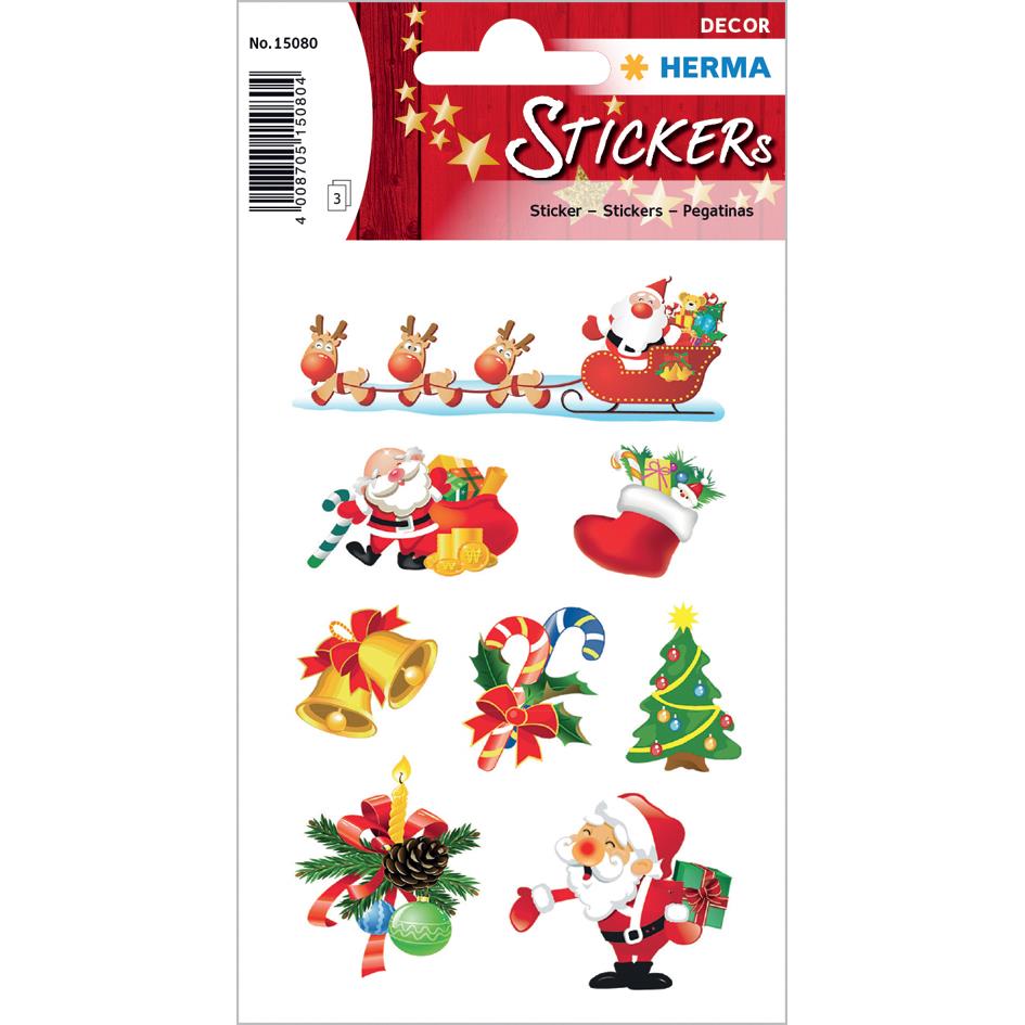 HERMA Sticker de Nol DECOR 'Pre Nol amusant',