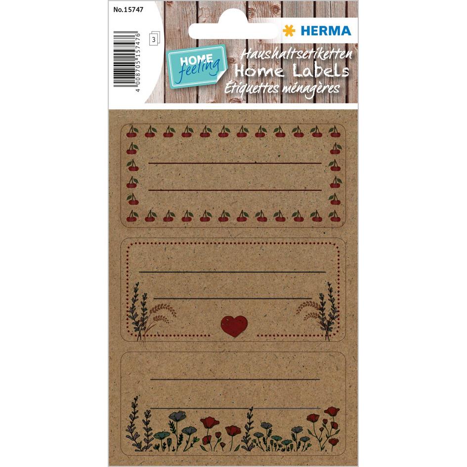 HERMA tiquette pour la maison HOME, 76 x 35 mm, ovale
