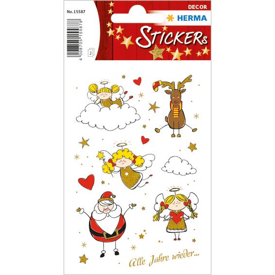 HERMA Stickers de Nol DECOR 'Choeur des anges'