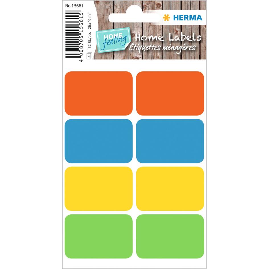 HERMA tiquette de cuisine HOME, 26 x 40 mm, assorti