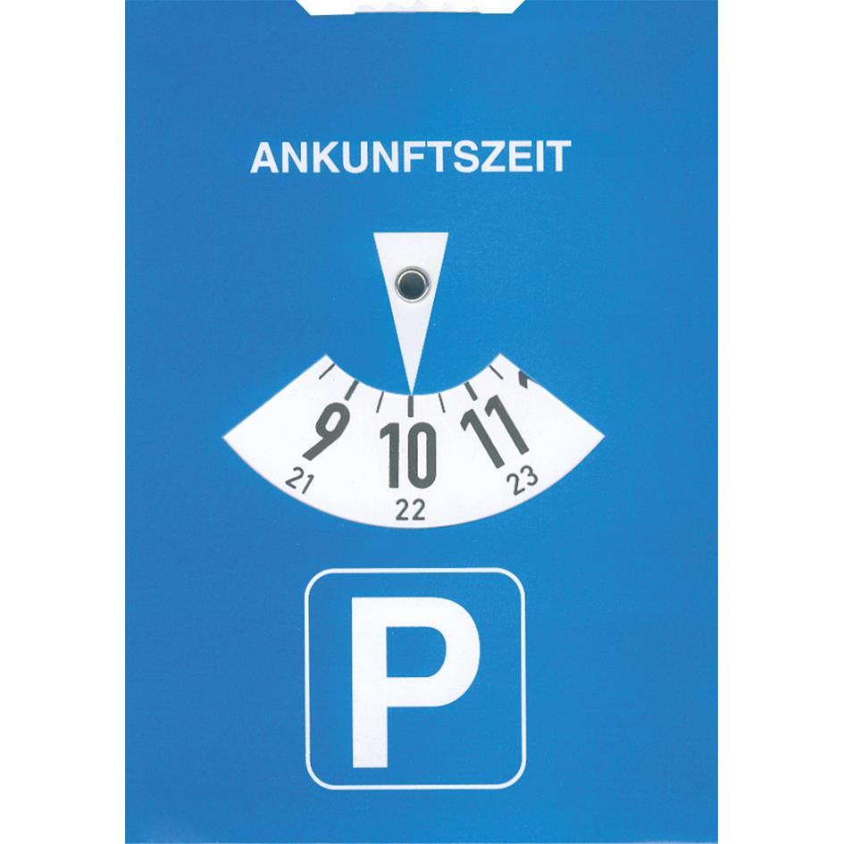 RNK Verlag Disque de stationnement, en carton, bleu